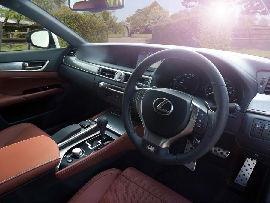  Lexus GS450h F-Sport 2012 года  (UK) (фото 5 из 11)